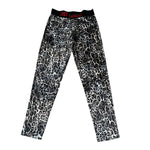 Just Cavalli Leggins Fantasia Maculata Nero per Bambina JGA26162LE NERO JUST CAVALLI 