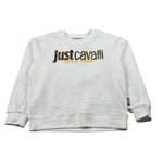 Just Cavalli Fellpa tinta unita Girocollo Panna per Bambina JGA26168FE PANNA JUST CAVALLI 