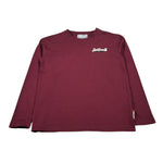 Just Cavalli Shirt Girocollo tinta unita con Stampa Bordeaux per Bambino JGA26170TS BORDEAUX JUST CAVALLI 