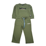 Just Cavalli Completo 2Pz Felpa-Pantalone tinta unita Verde per Neonata JIA26004CF VERDE JUST CAVALLI 