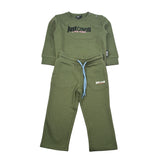 Just Cavalli Completo 2Pz Felpa-Pantalone tinta unita Verde per Neonata JIA26004CF VERDE JUST CAVALLI 