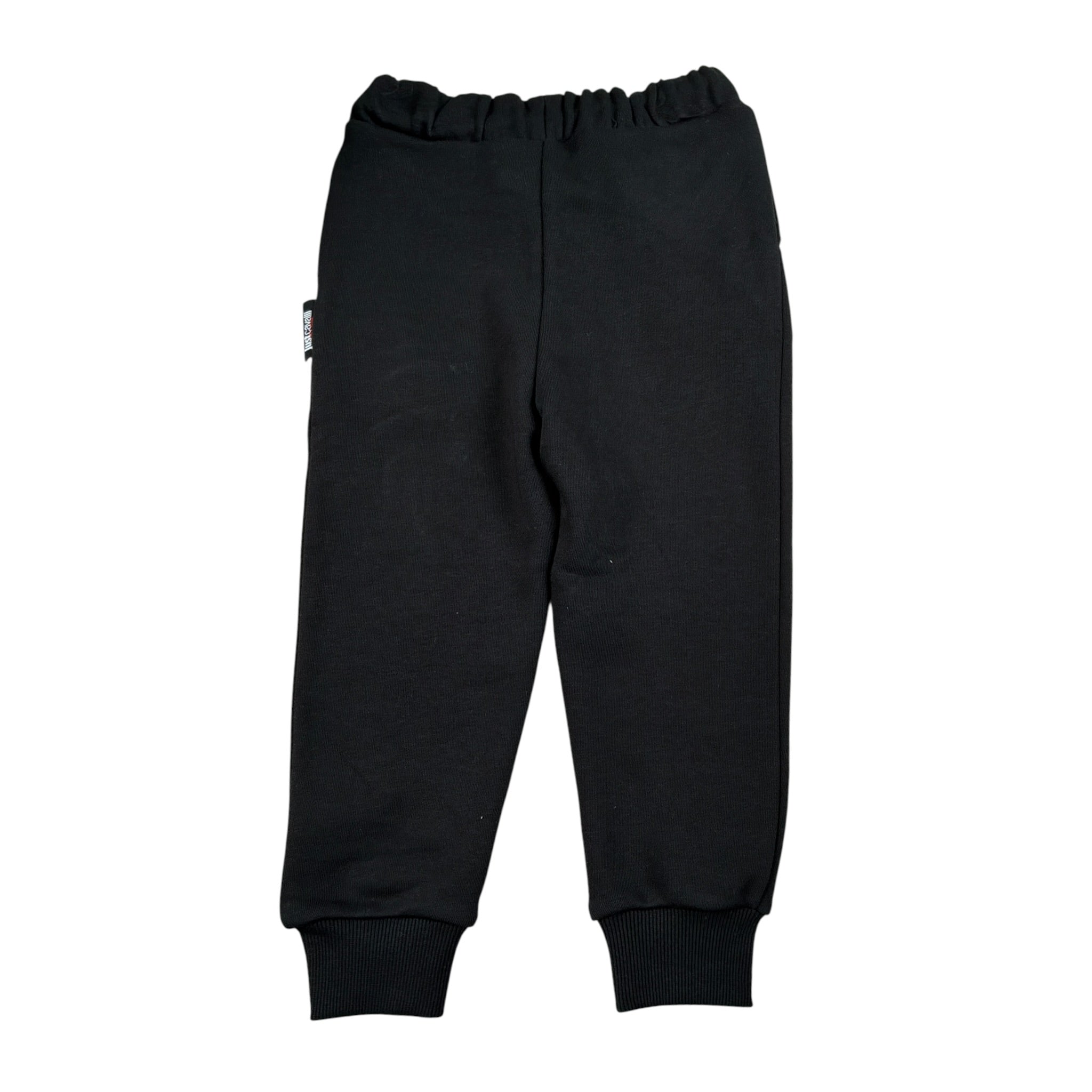 Just Cavalli Pantalone tinta unita Modello Tuta Nero per Neonato JIA26005PA NERO JUST CAVALLI 