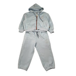 Just Cavalli Completo 2 Pezzi Felpa-Pantalone tinta unita Azzurro per Neonato JIA26011CF AZZURRO JUST CAVALLI 