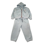 Just Cavalli Completo 2 Pezzi Felpa-Pantalone tinta unita Azzurro per Neonato JIA26011CF AZZURRO JUST CAVALLI 