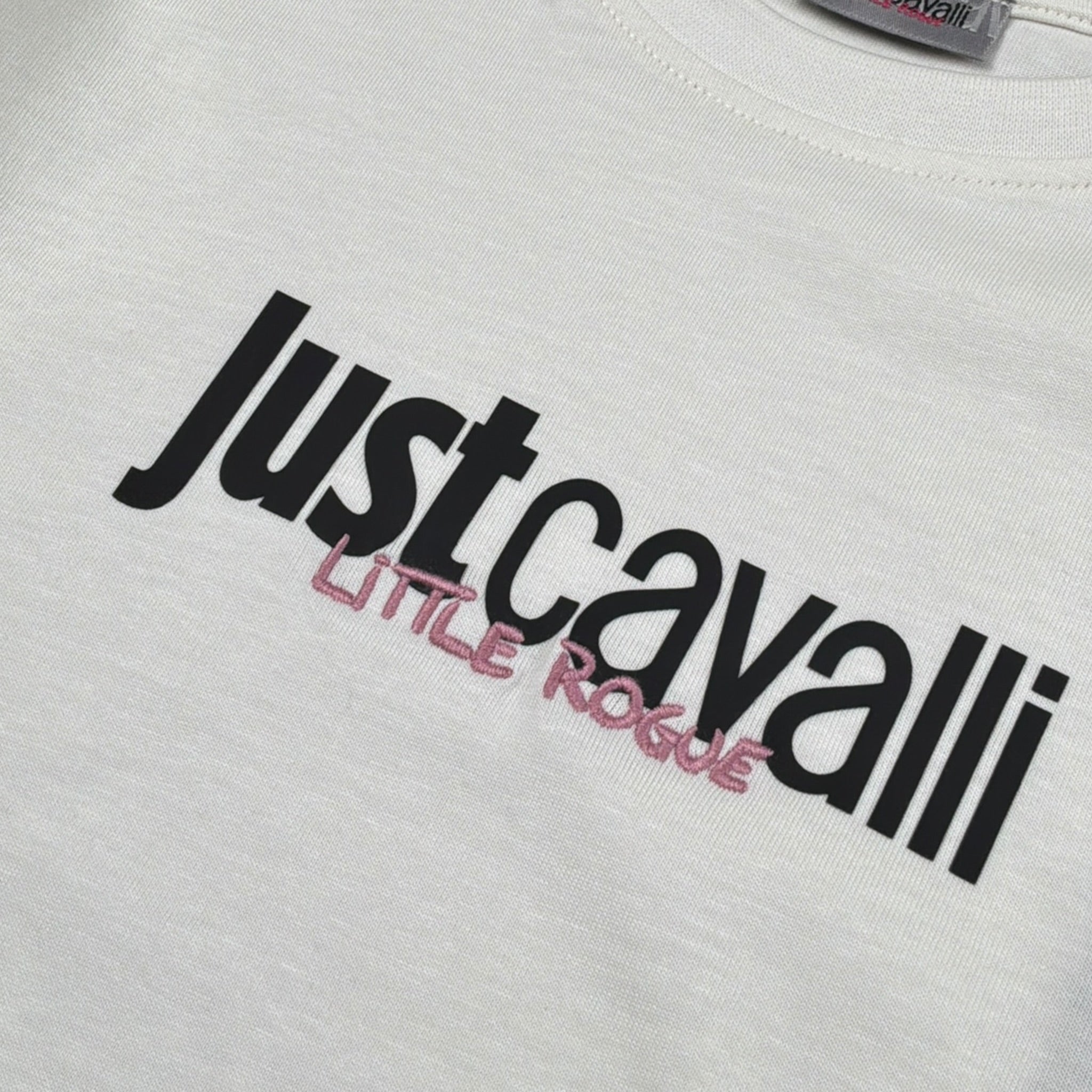 Just Cavalli Shirt tinta unita con Stampa Bianco per Neonata JIA26013TS BIANCO JUST CAVALLI 