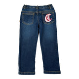 Just Cavalli Jeans tinta unita con Girovita Regolabile Blu per Neonata JIA26018JE BLU JUST CAVALLI 