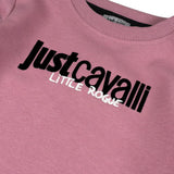Just Cavalli Completo 2Pz Felpa-Leggins Bicolore Rosa per Neonata JIA26021CF ROSA JUST CAVALLI 