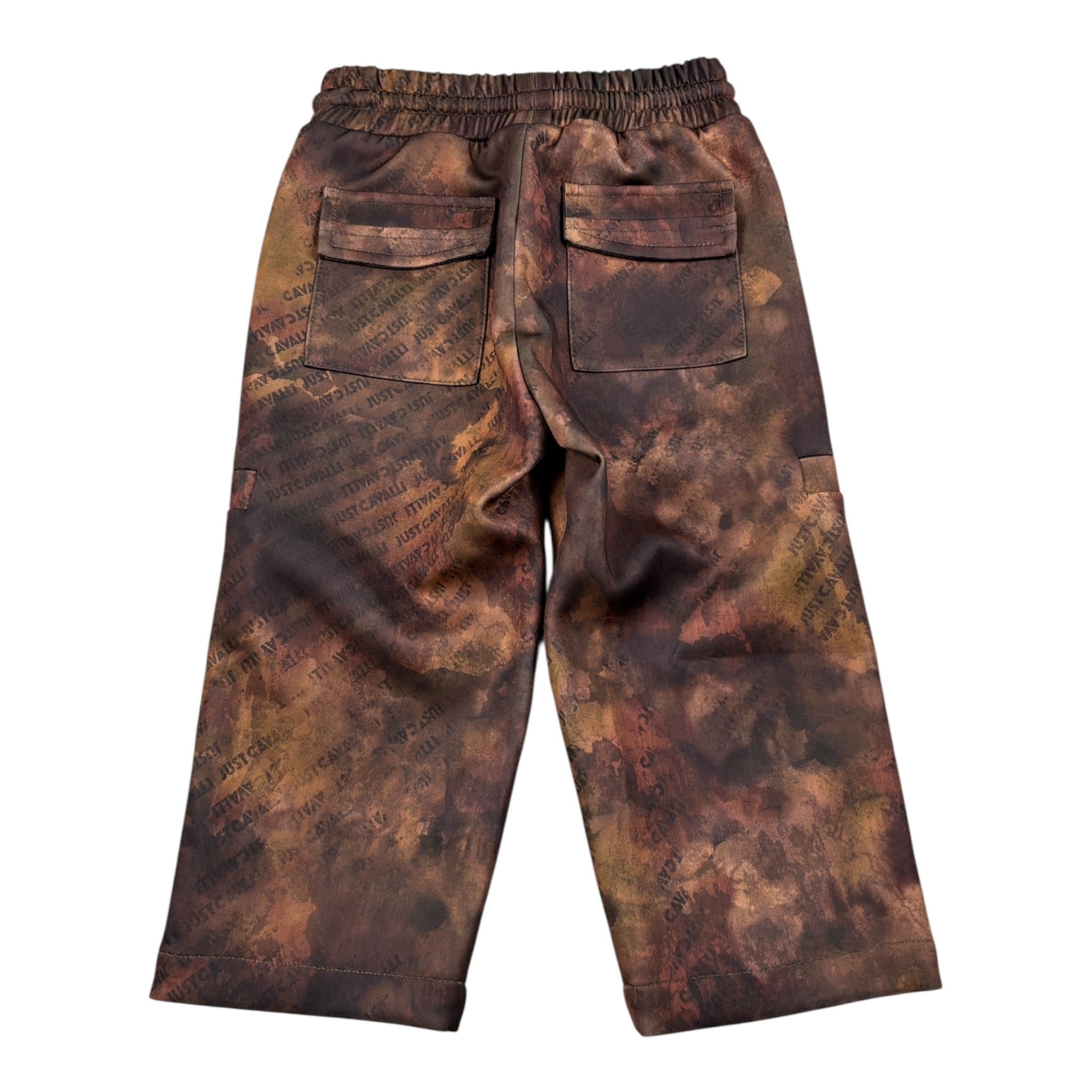 Just Cavalli Pantalone tinta unita con Fantasia Marrone per Neonata JIA26032PA MARRONE JUST CAVALLI 