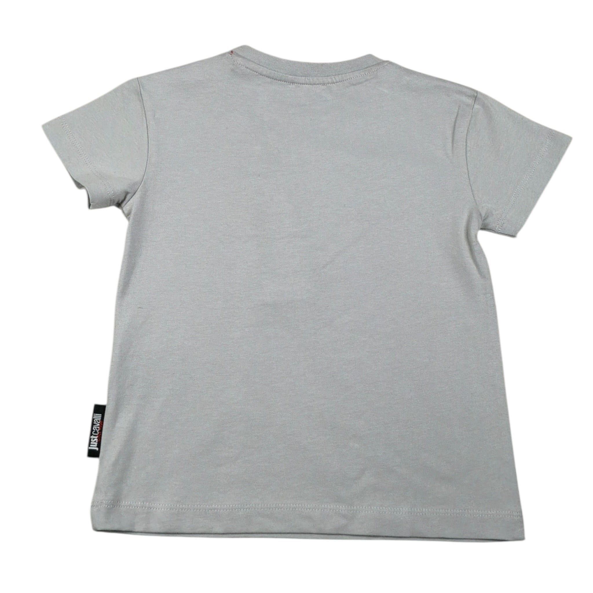 Just Cavalli T-Shirt tinta unita con Stampa Grigio per Neonata JIA260404TS GRIGIO JUST CAVALLI 