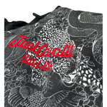 Just Cavalli Felpa tinta unita con Zip E Cappuccio E Fantasia Nero per Neonato JIA26042FE NERO JUST CAVALLI 