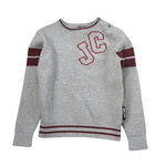 Just Cavalli Maglia tinta unita con Stampa Grigio per Neonato JIA26057MA GRIGIO JUST CAVALLI 