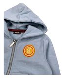 Just Cavalli Felpa con Zip E Cappuccio tinta unita Azzurro per Neonato JIA26058FE AZZURRO JUST CAVALLI 