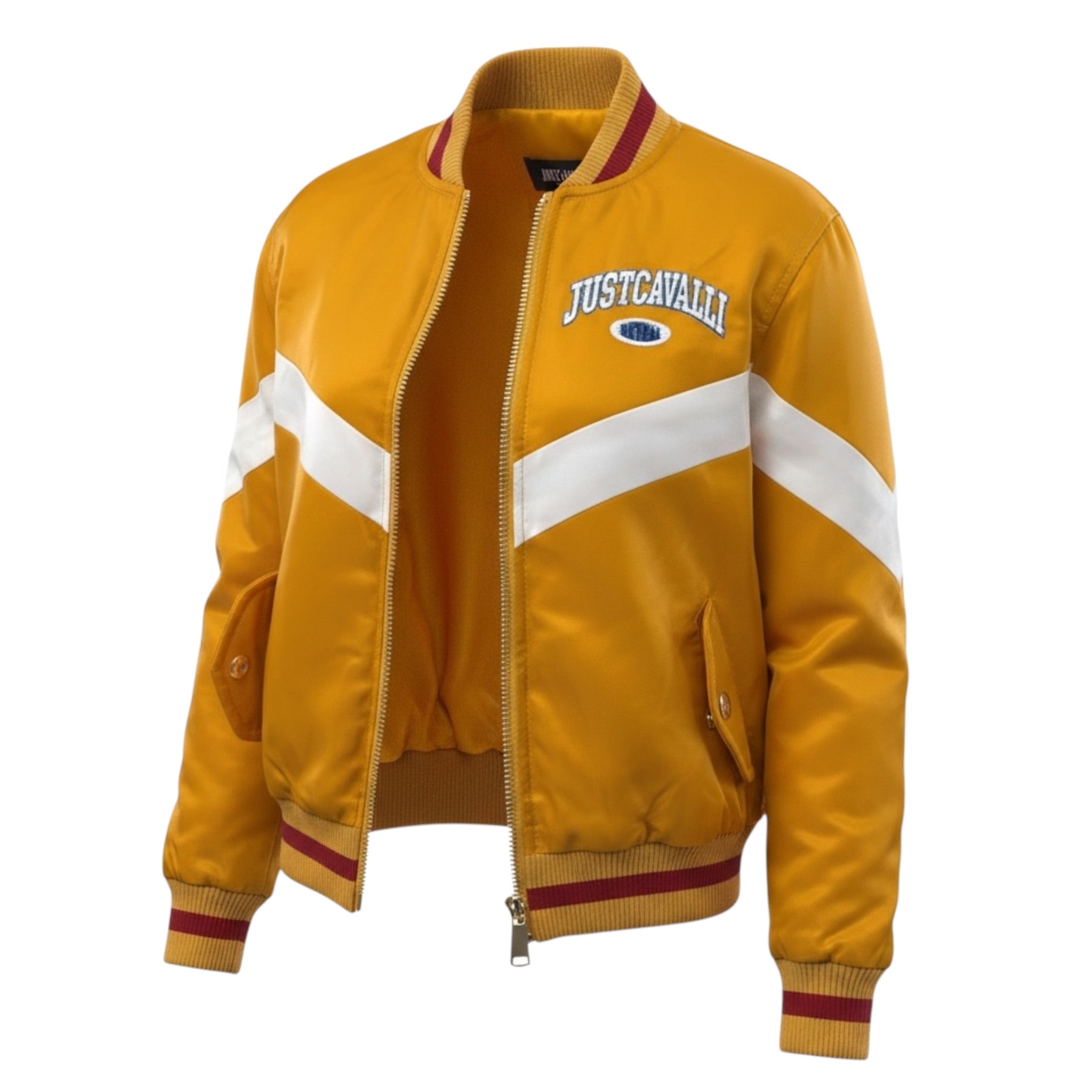 Just Cavalli Giubbino tinta unita con Stampa Giallo per Neonato JIA26066GB GIALLO JUST CAVALLI 