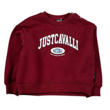 Just Cavalli Felpa tinta unita con Stampa Bordeaux per Neonato JIA26067FE BORDEAUX JUST CAVALLI 