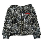 Just Cavalli Felpa tinta unita con Zip E Fantasia Maculata Marrone per Neonata JIA26081FE MARRONE JUST CAVALLI 