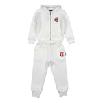 Just Cavalli Completo 2Pz Felpa-Pantalone Bianco per Neonato JIA26090CF BIANCO JUST CAVALLI 