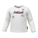Just Cavalli Shirt tinta unita con Applicazioni E Stampa Bianco per Neonata JIA26094TS BIANCO JUST CAVALLI 
