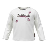 Just Cavalli Shirt tinta unita con Applicazioni E Stampa Bianco per Neonata JIA26094TS BIANCO JUST CAVALLI 