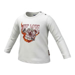 Just Cavalli Shirt tinta unita con Stampa Bianco per Neonato JIA26103TS BIANCO JUST CAVALLI 