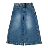 Just Cavalli Jeans tinta unita Modello A Palazzo Blu per Neonata JIA26104JE BLU JUST CAVALLI 