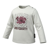 Just Cavalli Shirt tinta unita con Stampa Bianco per Neonata JIA26105TS BIANCO JUST CAVALLI 