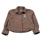 Just Cavalli Camicia Manica Lunga Stampa Fantasia Arancione per Neonata JIA26114CA ARANCIONE JUST CAVALLI 