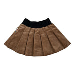 Just Cavalli Gonna tinta unita con Logo Marrone per Neonata JIA26118GO MARRONE JUST CAVALLI 