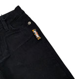 Just Cavalli Pantalone tinta unita con Girovita Regolabile Nero per Neonata JIA26122JE NERO JUST CAVALLI 