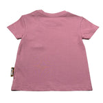 Just Cavalli T-Shirt Girocollo tinta unita con Logo Rosa per Neonata JIA603TS ROSA JUST CAVALLI 
