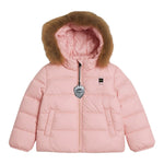 Blauer Giubbino tinta unita con Cappuccio Rosa per Neonata 22WBBXC024338 ROSA BLAUER 