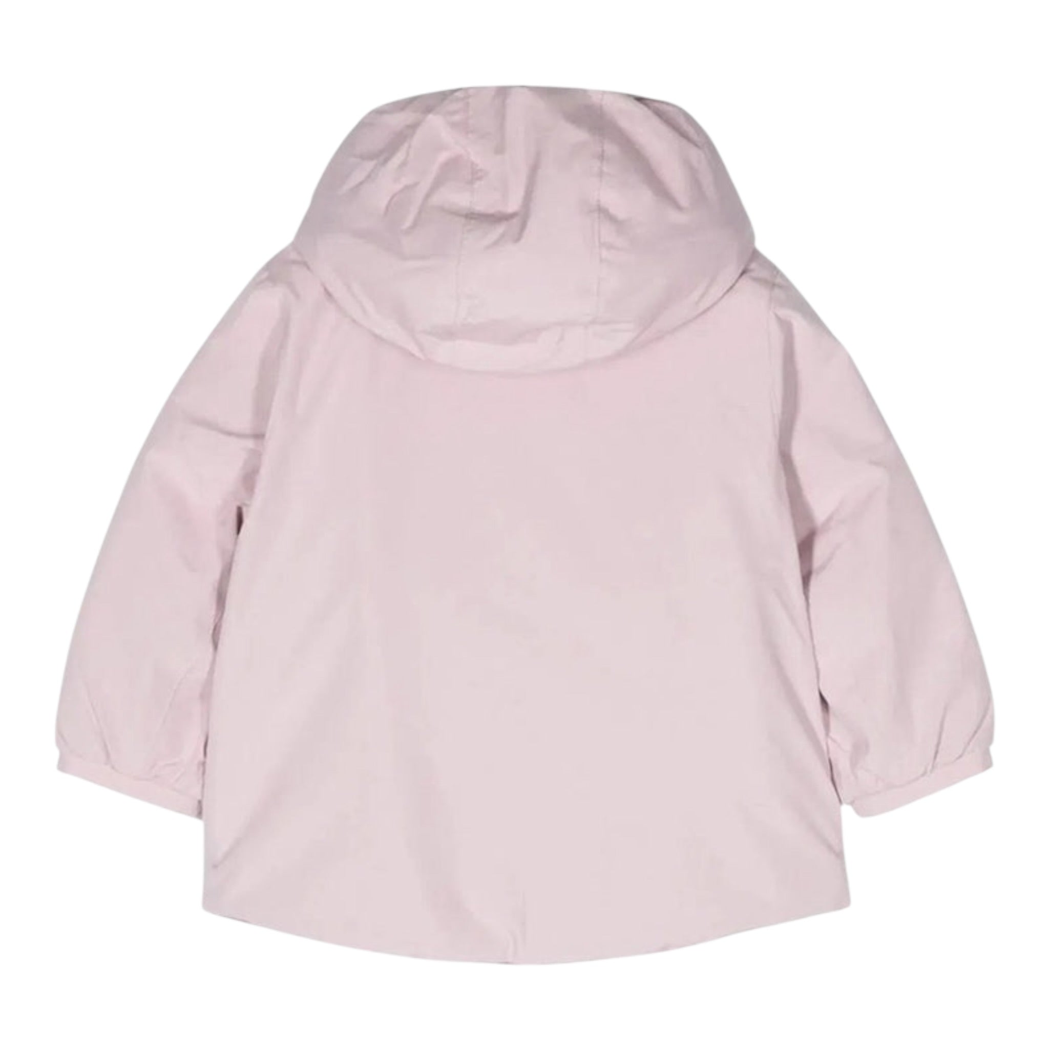 K-Way Giubbino Reversibile con Zip E Cappuccio Rosa per Neonata K11411W ROSA K-WAY 