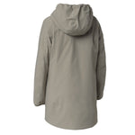 K-Way Giubbino Reversibile Lungo con Zip E Cappuccio Verde/Bianco per Bambina K11517W VERDE/BIANCO K-WAY 