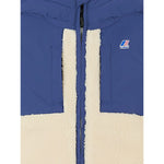 K-Way Giubbino tinta unita con Pelliccia Blu per Bambino K21452W BLU K-WAY 