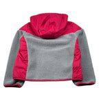 K-Way Giubbino tinta unita con Pelliccia Fuxia per Bambina K21452WX FUXIA K-WAY 