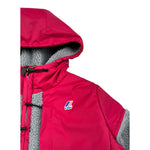 K-Way Giubbino tinta unita con Pelliccia Fuxia per Bambina K21452WX FUXIA K-WAY 
