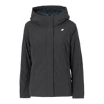 K-Way Giubbino tinta unita con Cappuccio Nero per Bambino K41383WX NERO K-WAY 
