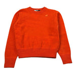 K-Way Maglia Girocollo tinta unita con Logo Arancione per Bambino K21525W ARANCIONE K-WAY 