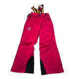K-Way Pantalone Neve tinta unita con Bretelle Fuxia per Bambina K31454W FUXIA K-WAY 