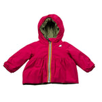K-Way Giubbino Reversibile Bicolore Fuxia/Verde per Neonata K3148WW FUXIA/VERDE K-WAY 
