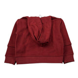 K-Way Felpa con Zip E Cappuccio Rosso per Bambino K41326W ROSSO K-WAY 