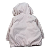 K-Way Giubbino tinta unita con Zip E Cappuccio Rosa per Neonata K4133HWA ROSA K-WAY 