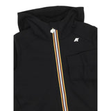 K-Way Felpa con Zip E Cappuccio tinta unita Nero per Bambina K41365WX NERO K-WAY 
