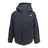 K-Way Giubbino tinta unita con Cappuccio Blu per Neonato K4137VW BLU K-WAY 