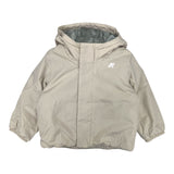 K-Way Giubbino tinta unita con Cappuccio Beige per Neonato K4137VWXX BEIGE K-WAY 