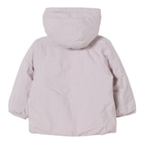 K-Way Giubbino tinta unita con Logo Rosa per Neonata K4137W ROSA K-WAY 