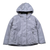 K-Way Giubbino tinta unita Foderato con Zip E Cappuccio Lilla per Bambina K4137WWAX LILLA K-WAY 
