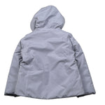 K-Way Giubbino tinta unita Foderato con Zip E Cappuccio Lilla per Bambina K4137WWAX LILLA K-WAY 