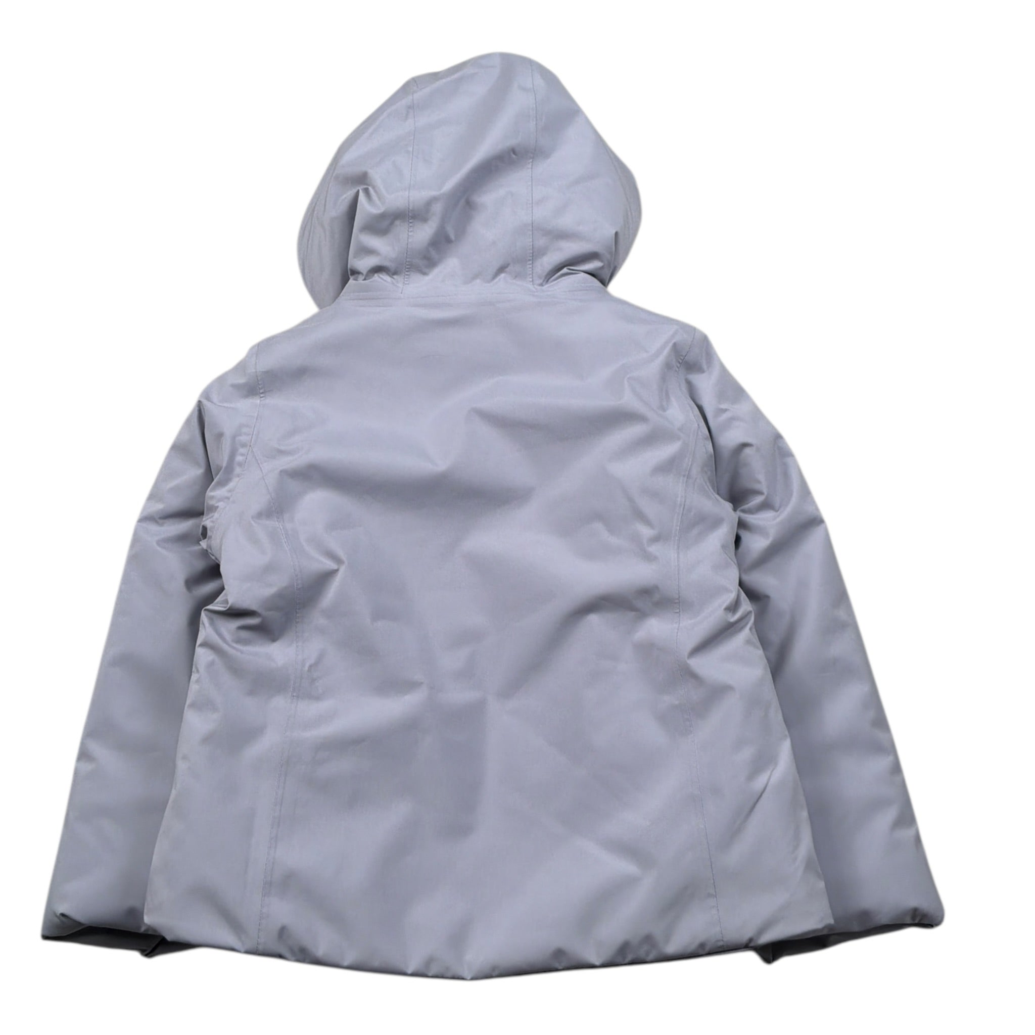 K-Way Giubbino tinta unita Foderato con Zip E Cappuccio Lilla per Bambina K4137WWAX LILLA K-WAY 
