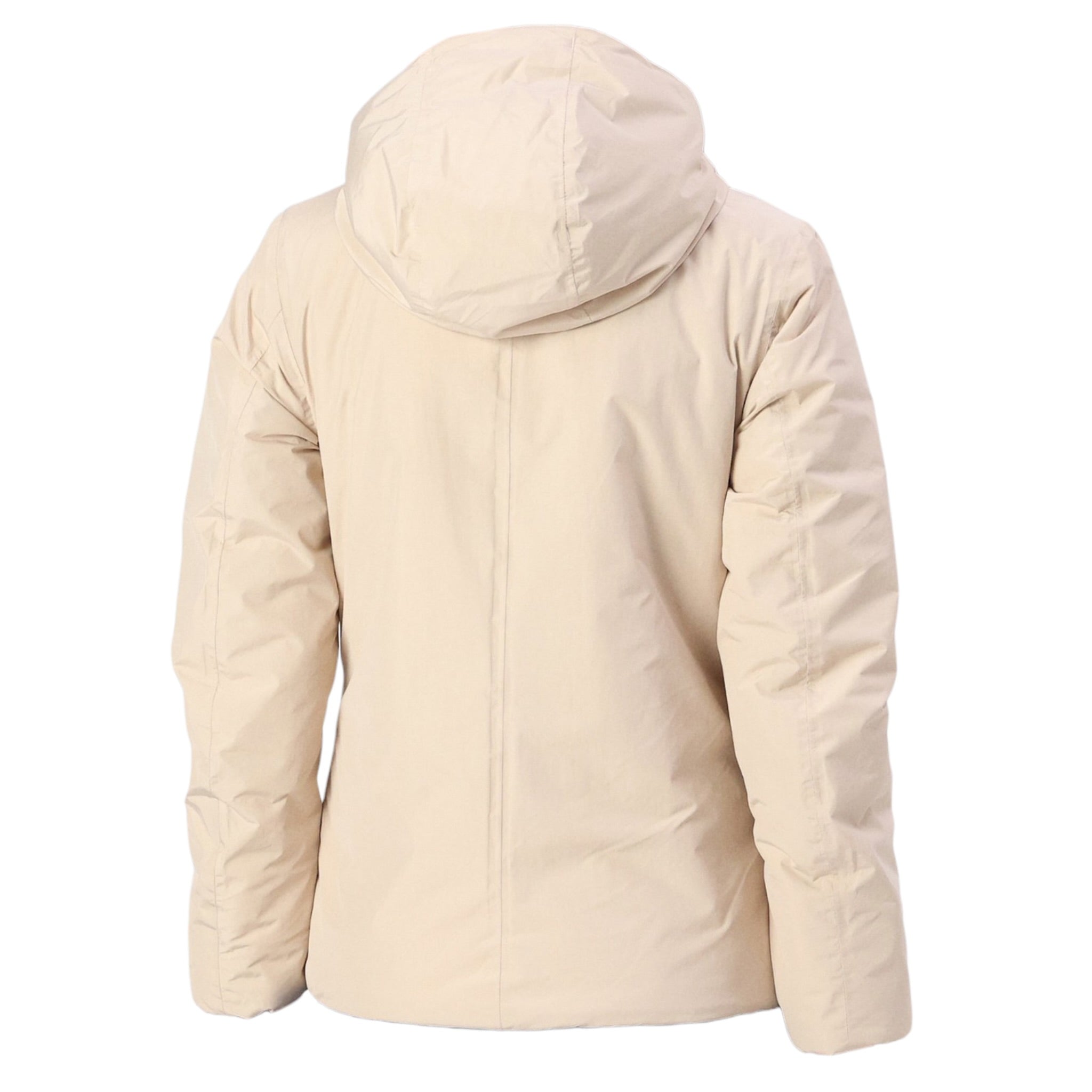 K-Way Giubbino tinta unita Foderato con Zip E Cappuccio Beige per Bambina K4137WWXXXA BEIGE K-WAY 