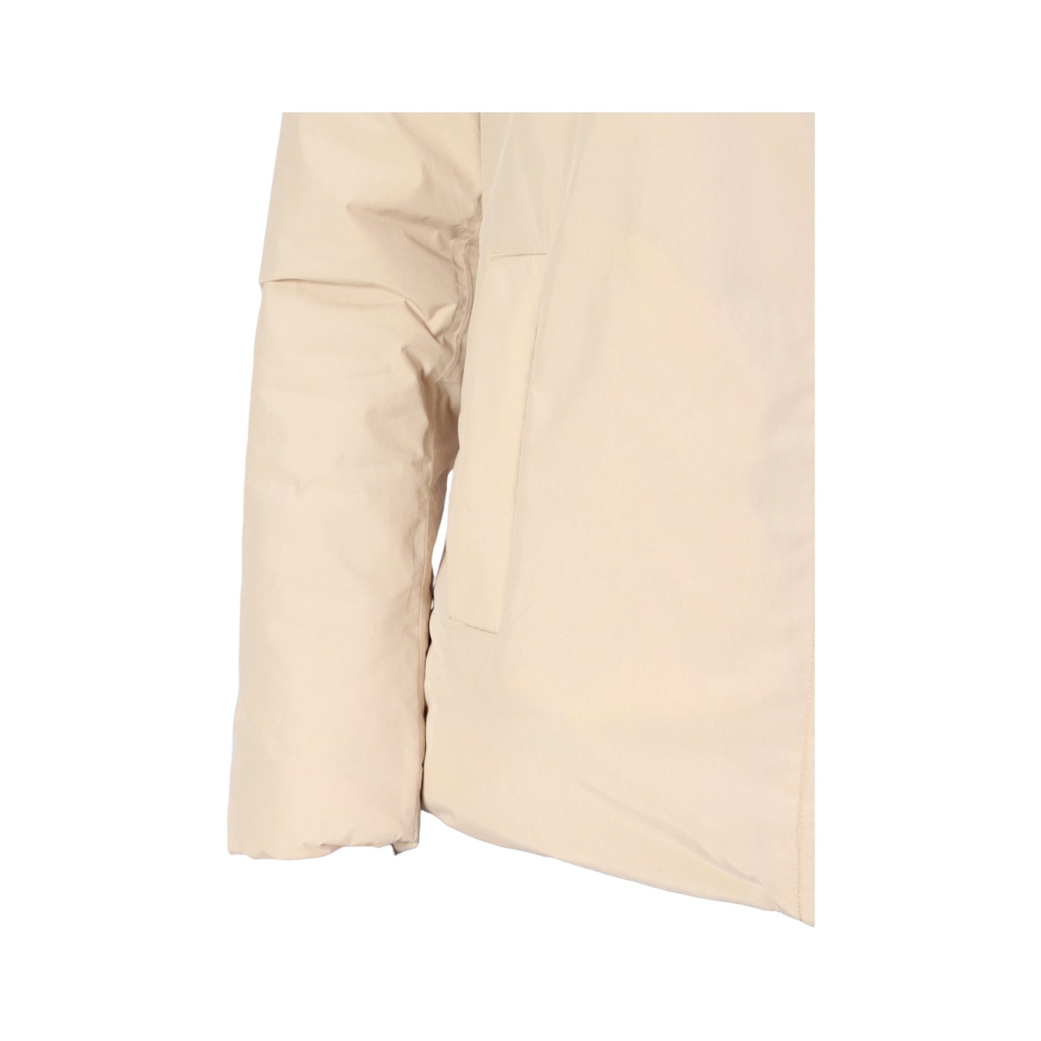 K-Way Giubbino tinta unita Foderato con Zip E Cappuccio Beige per Bambina K4137WWXXXA BEIGE K-WAY 